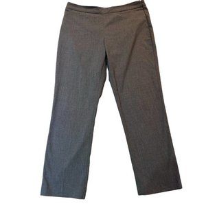 Women's Ellen Tracy Gray Straight Leg Pants Size 12‎